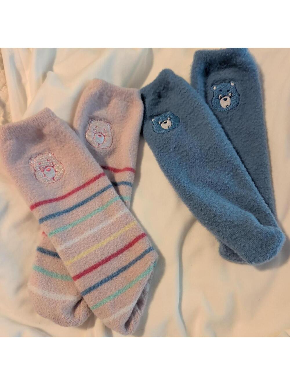 Care Bears Women's Multi and Blue Sock